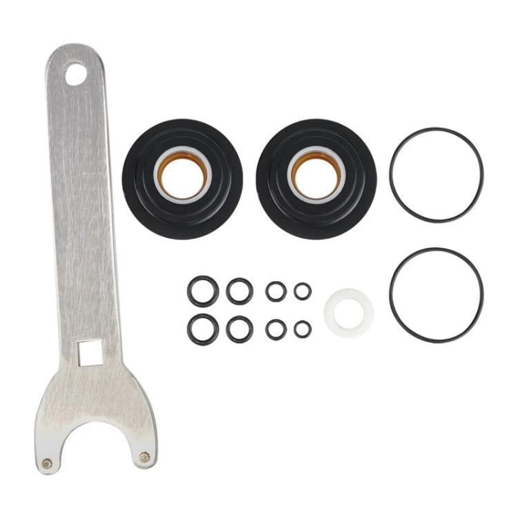 For Seastar HS5157 Boat Front Mount Hydraulic Steering Cylinder Seal Kits Wrench Tool - Orange Inner Ring