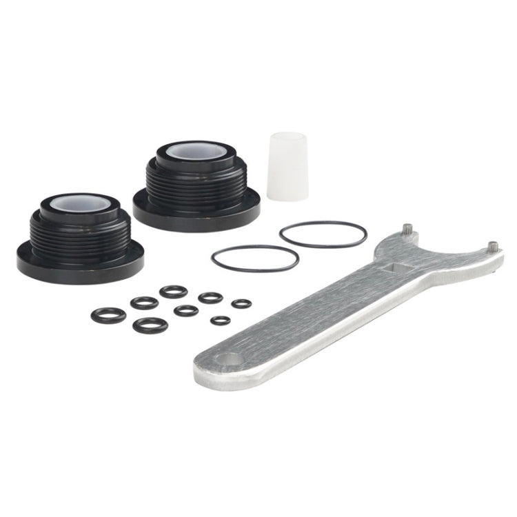 For Seastar HS5157 Boat Front Mount Hydraulic Steering Cylinder Seal Kits Wrench Tool - Orange Inner Ring