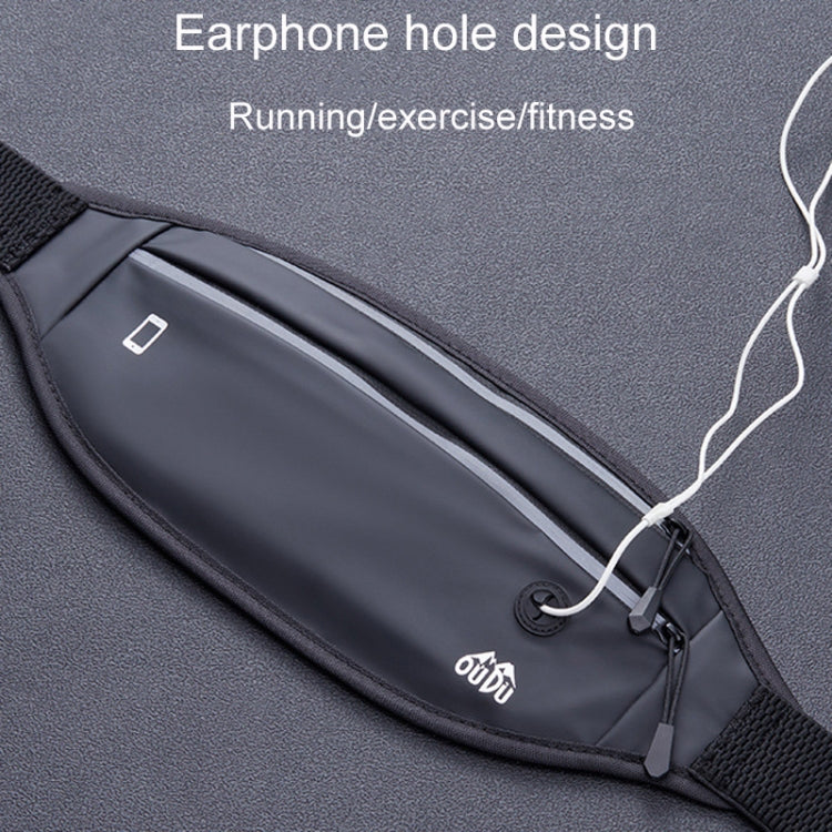 OUDU Outdoor Sports Portable Waist Pack Male And Female Running Waterproof Cell Phone Bag