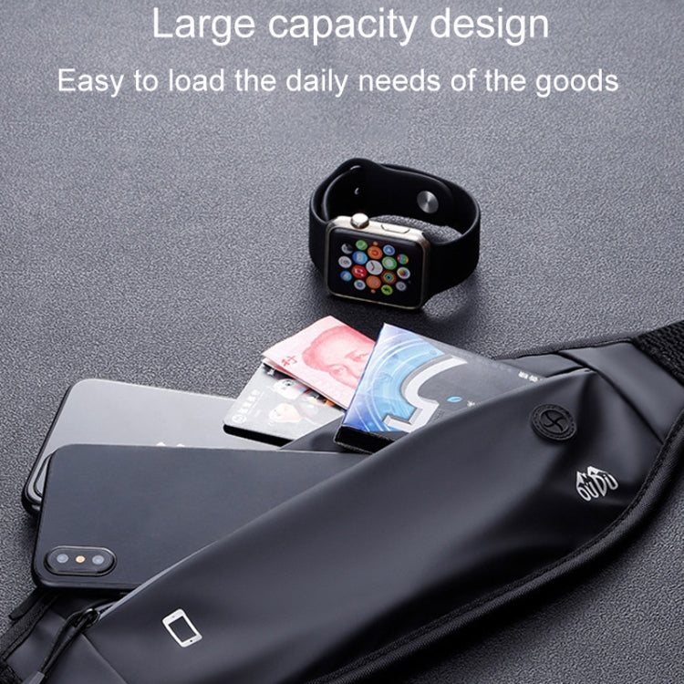 OUDU Outdoor Sports Portable Waist Pack Male And Female Running Waterproof Cell Phone Bag