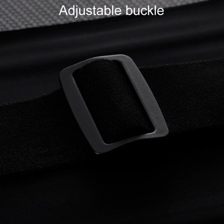 Outdoor Running Cell Phone Waist Pack Men And Women Waterproof Sports Gear, Style: Single Zipper Hemp Gray