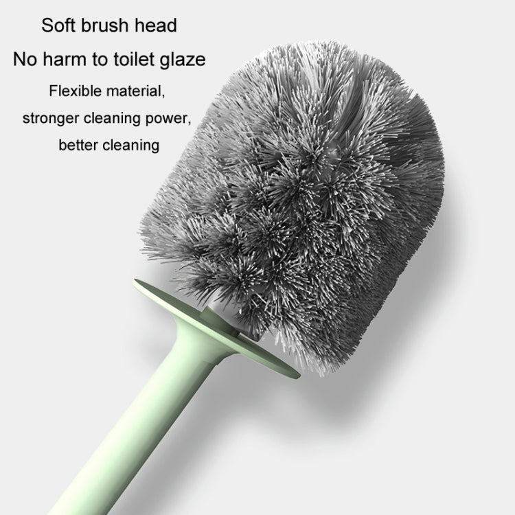 Cute Cartoon Toilet Brush Bathroom Cornerless Wall Mounted With Base Cleaning Brush