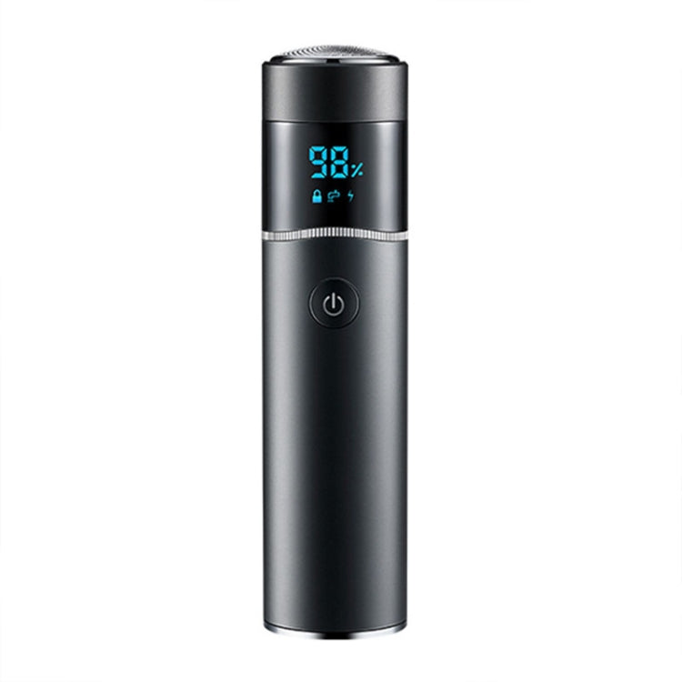 S-1090 IPX7 Waterproof 8D Portable LED Digital Display Round Electric Shaver