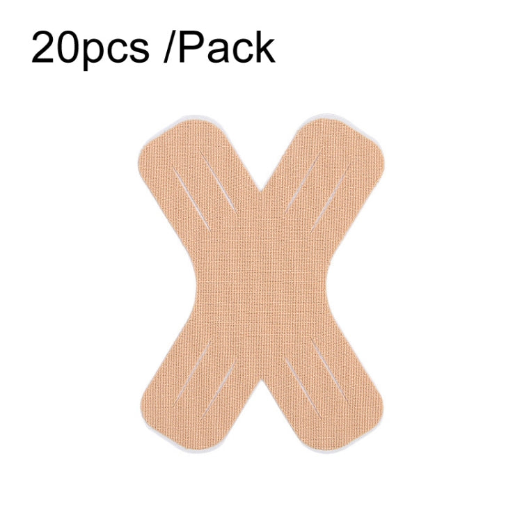 20pcs /Pack X Shaped Muscle Patch Sports Support Intramuscular Patch Bandage