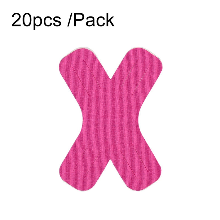 20pcs /Pack X Shaped Muscle Patch Sports Support Intramuscular Patch Bandage