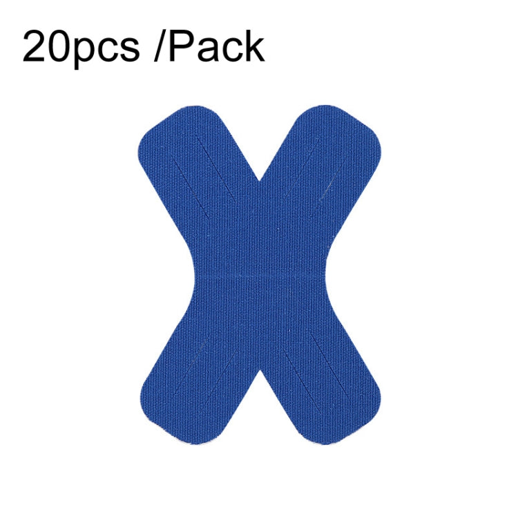 20pcs /Pack X Shaped Muscle Patch Sports Support Intramuscular Patch Bandage