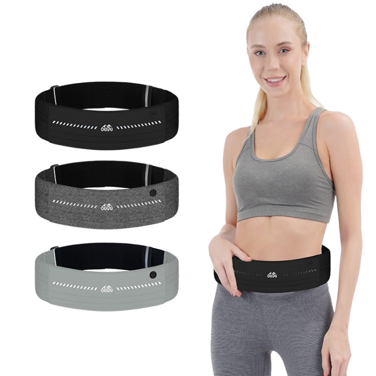Large OUDU Outdoor Sports Portable Wrap-Around Waist Pack Unisex Cell Phone Bag