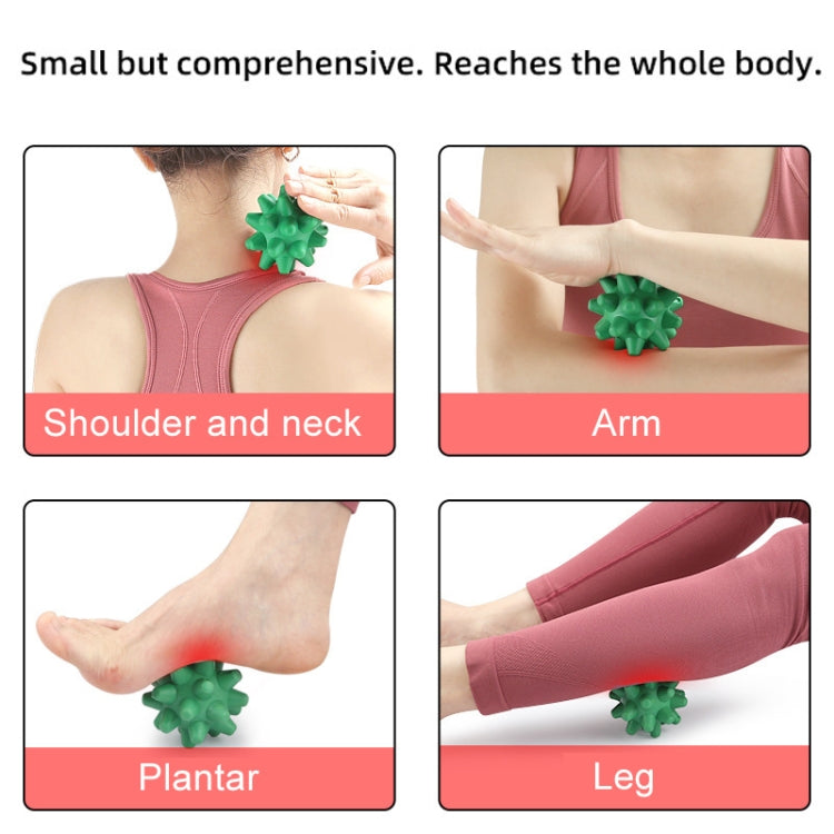 Hedgehog Massage Ball Plantar Relaxation Roller Ball TRP Yoga Fitness Handheld Fascia Ball