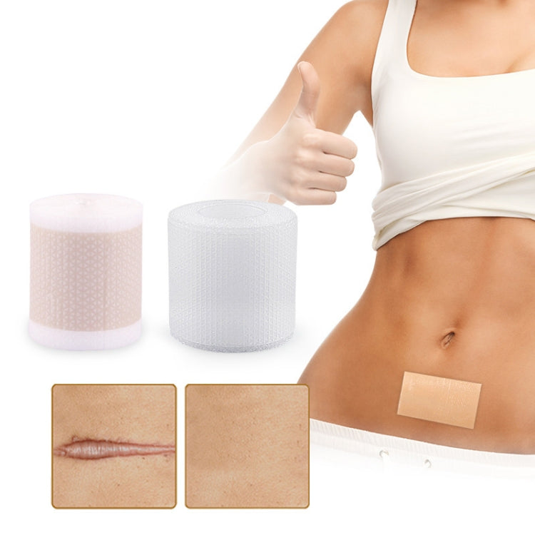Silicone Skin Scar Invisible Self-Adhesive Cover Stickers Tattoo Acne Pits Breathable Waterproof Cuttable Concealer Stickers, Color: Transparent 4x150cm