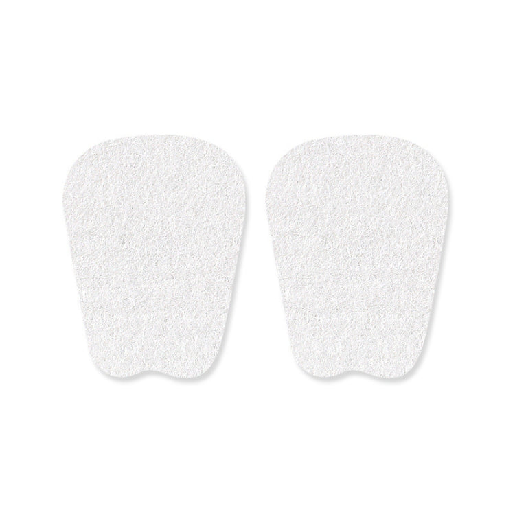 2pcs /Set Felt Tongue Stickers Soft Rebound Self-Adhesive Forefoot Pads, Size: S 7.5x5x0.3cm
