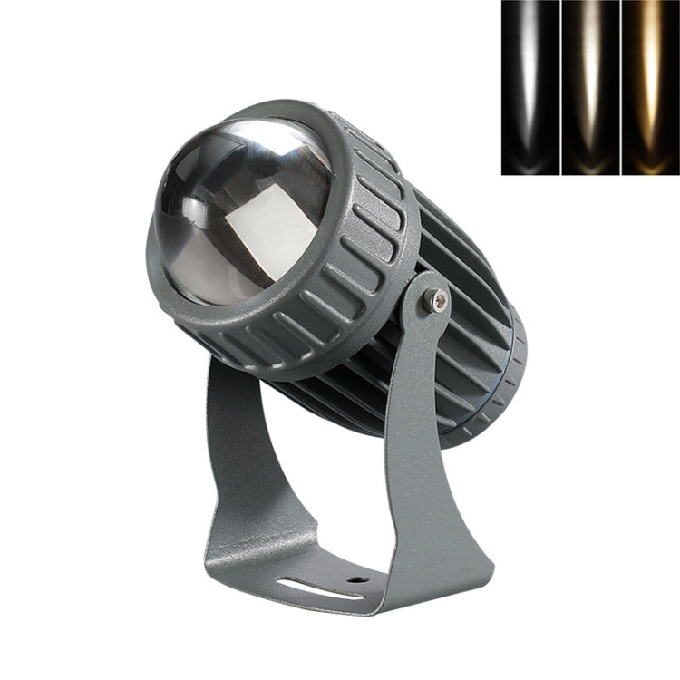 10W One Beam LED Spotlight Outdoor Waterproof Lighting Pillar Wall Light Remote Landscape Lamp, Color: Choose 1 of 3 Colors