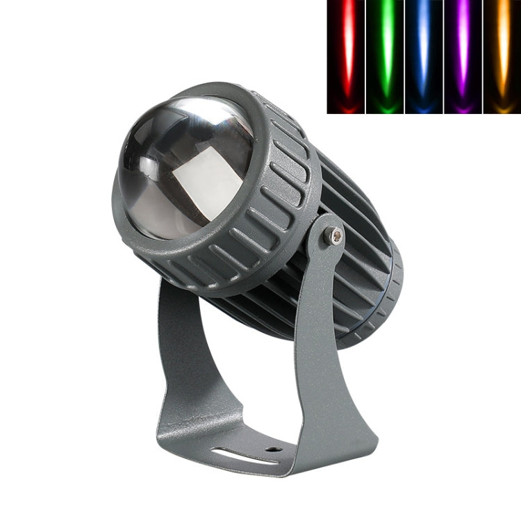 10W One Beam LED Spotlight Outdoor Waterproof Lighting Pillar Wall Light Remote Landscape Lamp, Color: Choose 1 of 5 Colors
