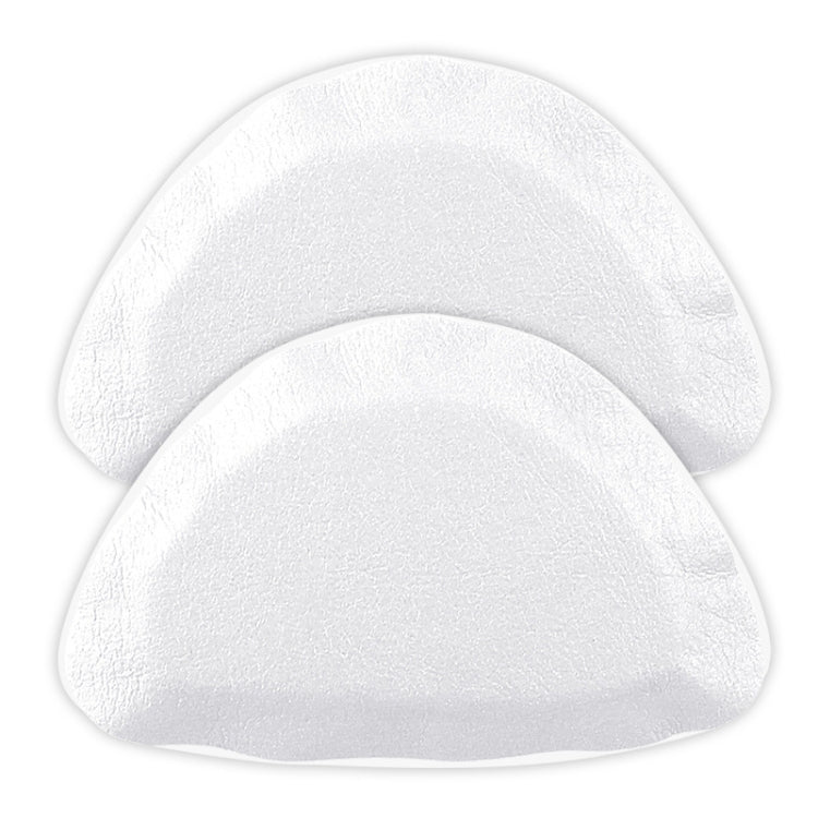 1pair Sneakers Martin Boots Anti-Abrasion Heel Stickers Heel Invisible Self-Adhesive Shoe Stickers, Color: White Thick
