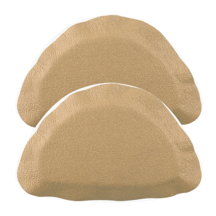 1pair Sneakers Martin Boots Anti-Abrasion Heel Stickers Heel Invisible Self-Adhesive Shoe Stickers, Color: Khaki Thick