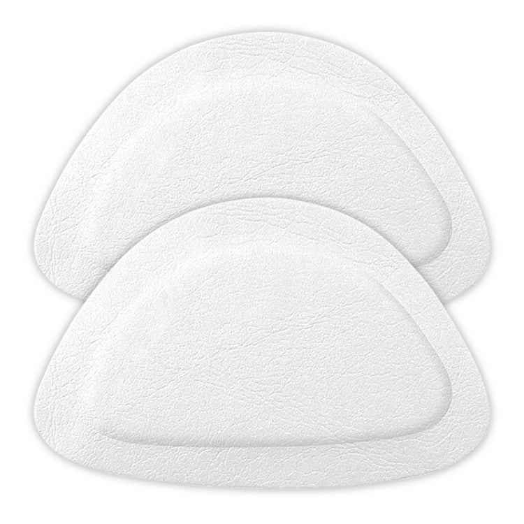 1pair Sneakers Martin Boots Anti-Abrasion Heel Stickers Heel Invisible Self-Adhesive Shoe Stickers, Color: White Thin