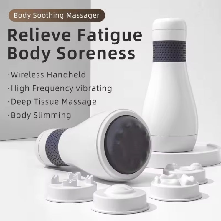 Body Slimming Apparatus Full Body Massage Belly Kneader Fat Loss Instrument - 白色