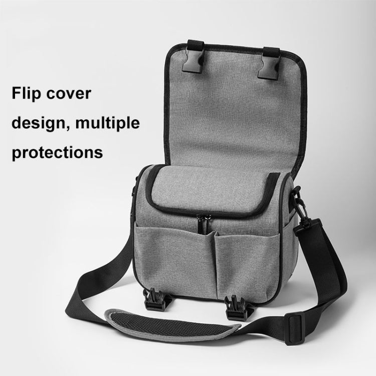 Baona BN-H017 Photography SLR / Micro Single Cross-Body Camera Storage Bag, Color: L Black