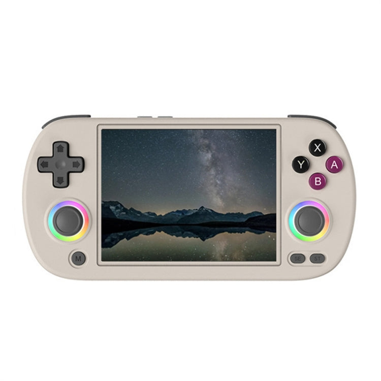 ANBERNIC RG40XXH WIFI Wireless Joystick Pocket Console HDMI Connection TV Online Sparring Game Console 64G - Gray
