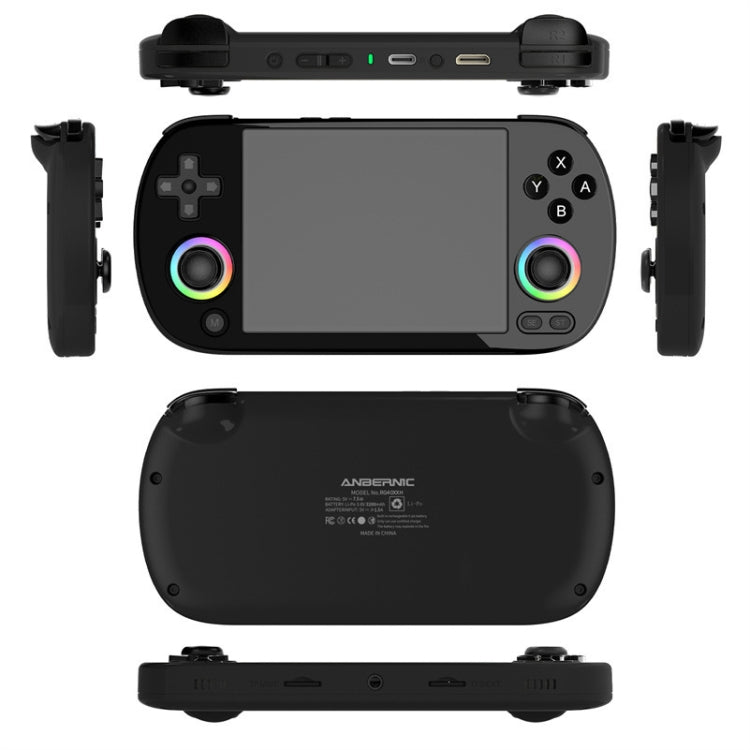 ANBERNIC RG40XXH WIFI Wireless Joystick Pocket Console HDMI Connection TV Online Sparring Game Console 64G - Blue