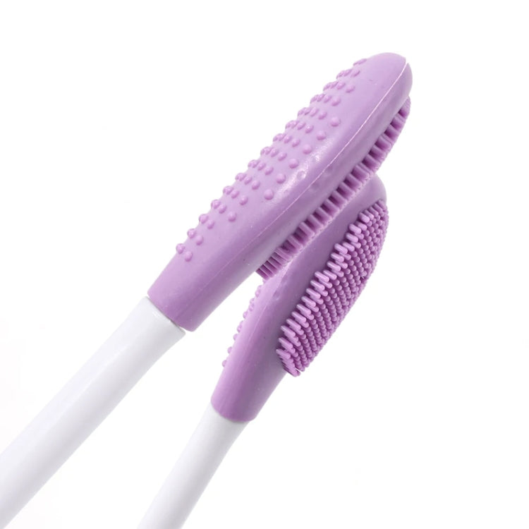 2pcs Dual Head Silicone Face Mask Brush Face Cleansing Massage Brush Mud Mask Applicator