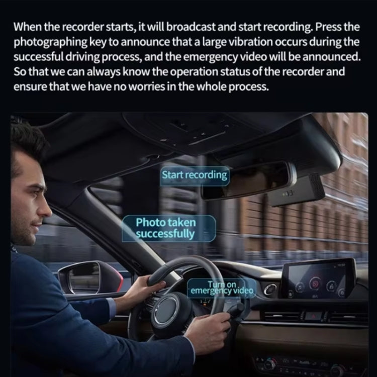 Mobile Phone WIFI Interconnection 2K Ultra-Clear Night Vision Hidden Driving Recorder, Version: Cigarette Lighter - No TF Card