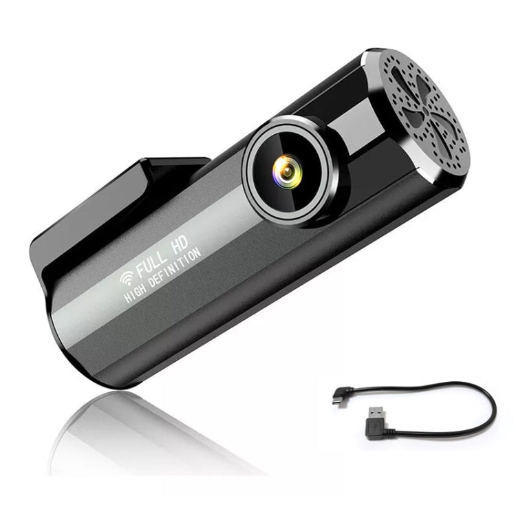 WIFI Mobile Phone 2K Ultra-Clear 360-Degree Rotating Driving Recorder, Version: USB Short Line - No TF Card
