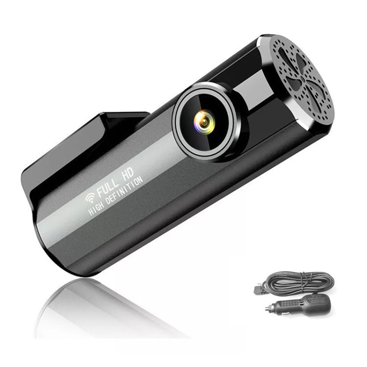 WIFI Mobile Phone 2K Ultra-Clear 360-Degree Rotating Driving Recorder, Version: Cigarette Lighter - No TF Card