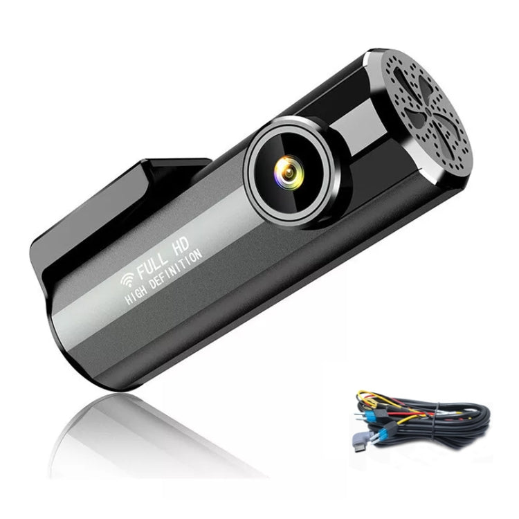 WIFI Mobile Phone 2K Ultra-Clear 360-Degree Rotating Driving Recorder, Version: Step-down Line - No TF Card