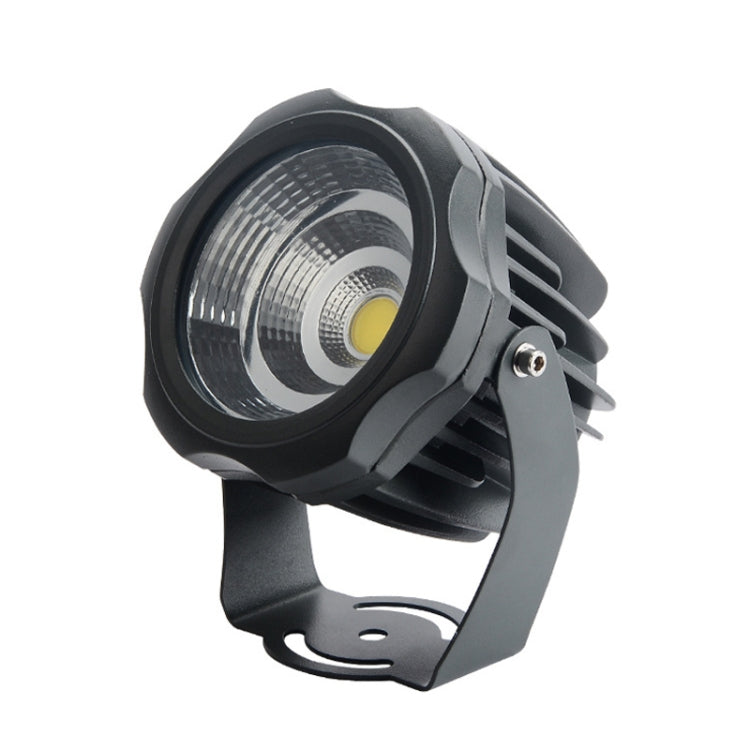 LED Flood Light COB Outdoor Waterproof Spotlight Billboard Lights Garden Lamp, Color: 10W White Light