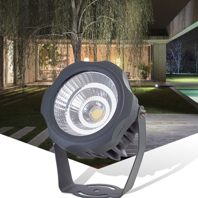 LED Flood Light COB Outdoor Waterproof Spotlight Billboard Lights Garden Lamp, Color: 20W White Light