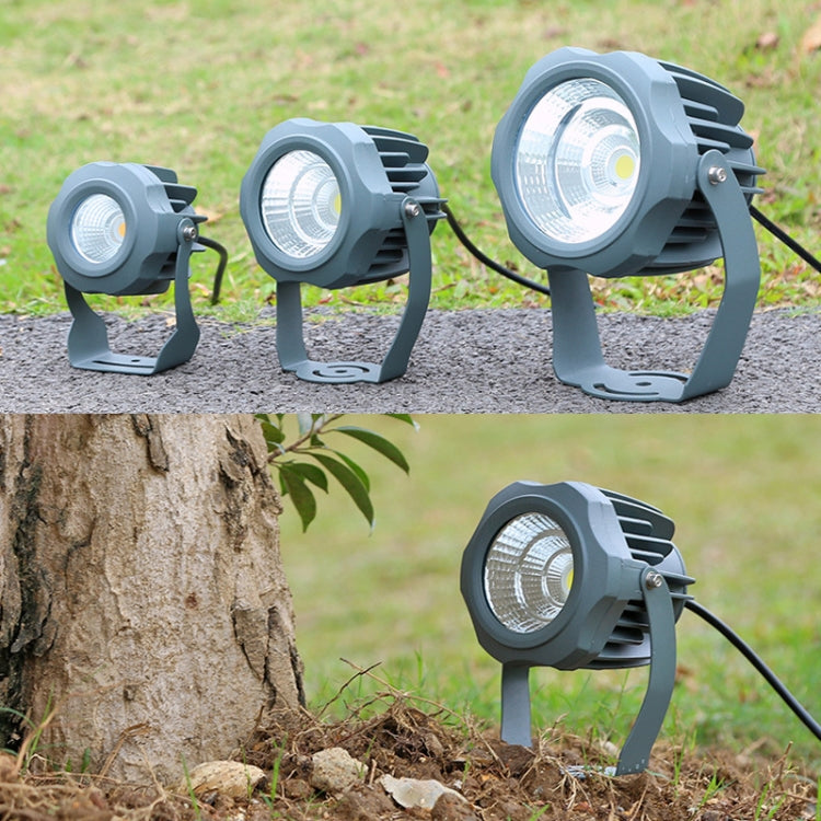 LED Flood Light COB Outdoor Waterproof Spotlight Billboard Lights Garden Lamp, Color: 20W White Light