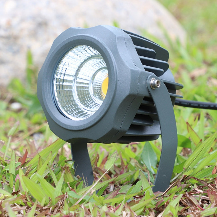 LED Flood Light COB Outdoor Waterproof Spotlight Billboard Lights Garden Lamp, Color: 30W White Light