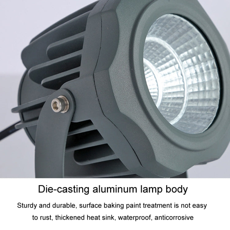 LED Flood Light COB Outdoor Waterproof Spotlight Billboard Lights Garden Lamp, Color: 20W White Light