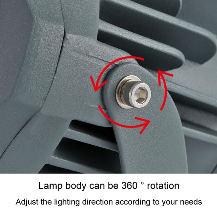 LED Flood Light COB Outdoor Waterproof Spotlight Billboard Lights Garden Lamp, Color: 5W White Light