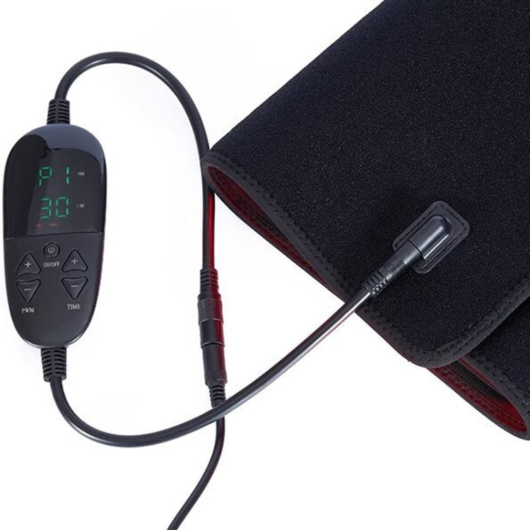 360 LED Beads Red Light Physical Therapy Waist Pad Infrared Fitness Light Therapy Pad UK Plug