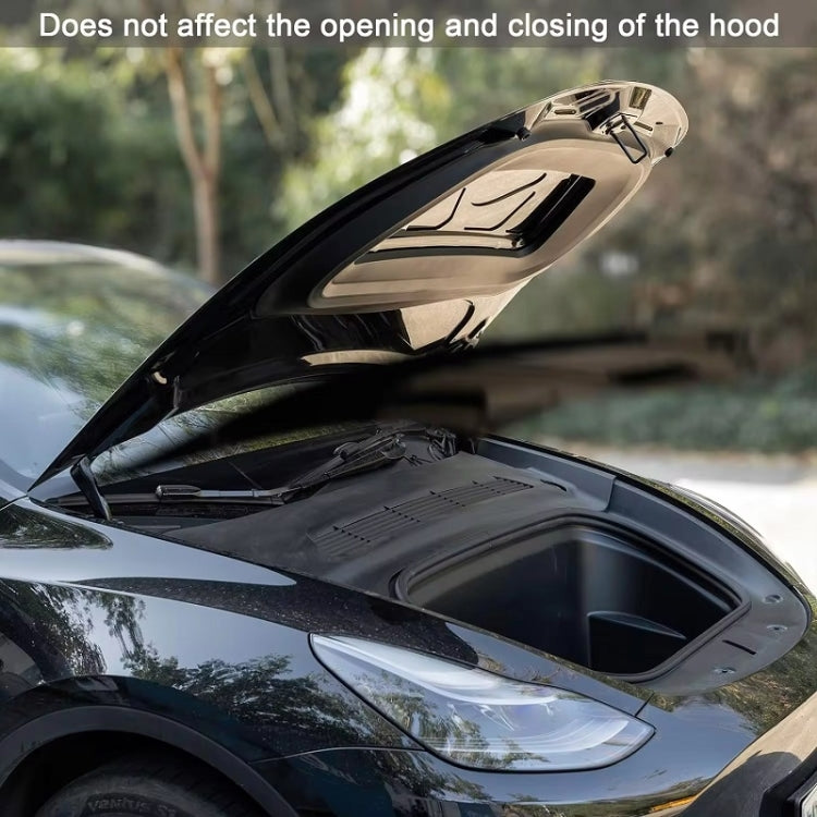 For 2024 Tesla Model 3 Left-hand Drive Front Hood With Full Anti-Blocking Water Channel - 2pcs /Set