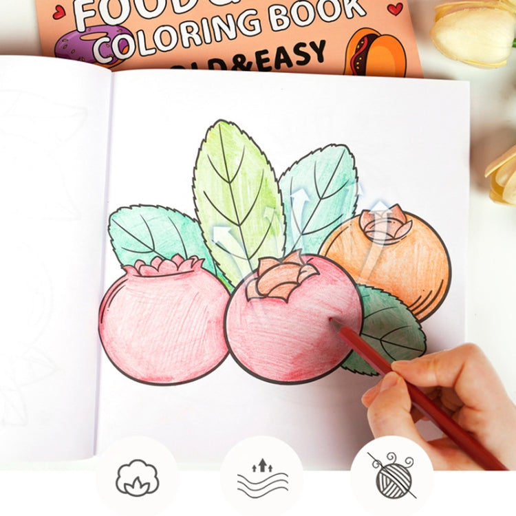 40 Sheets Cartoon Doodle Coloring Book Coloring Book for Children 4 Years and Older, Style: Sweet Heart