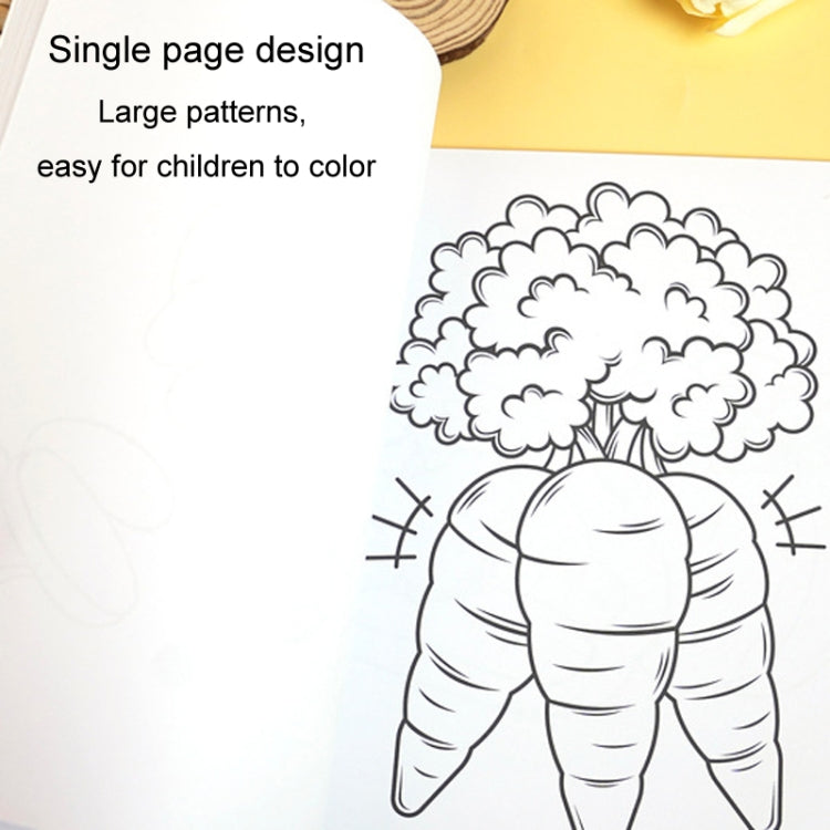 40 Sheets Cartoon Doodle Coloring Book Coloring Book for Children 4 Years and Older, Style: Animal World