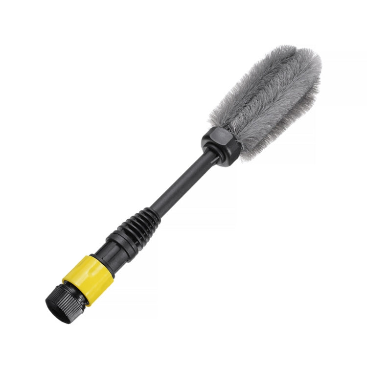 Wheel Hub Brush High Pressure Water-through Soft Bristle Cleaning Brush - 40x6x6cm