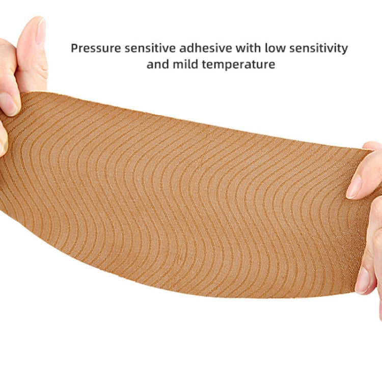 10pcs /Pack Invisible Thigh Stickers Sweat-proof and Friction-proof Thigh Pressure Relief Patches, Color: Skin Color Stretch Fabric