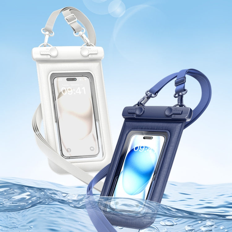 IPX8 Mobile Phone Waterproof Bag Sponge Shock Absorption Floating Swimming Phone Case