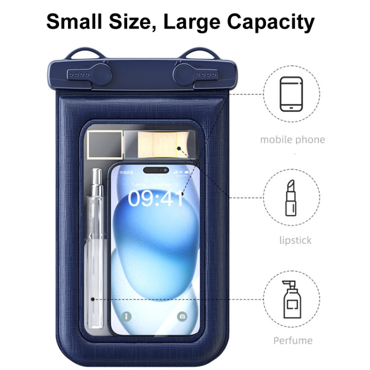 IPX8 Mobile Phone Waterproof Bag Sponge Shock Absorption Floating Swimming Phone Case