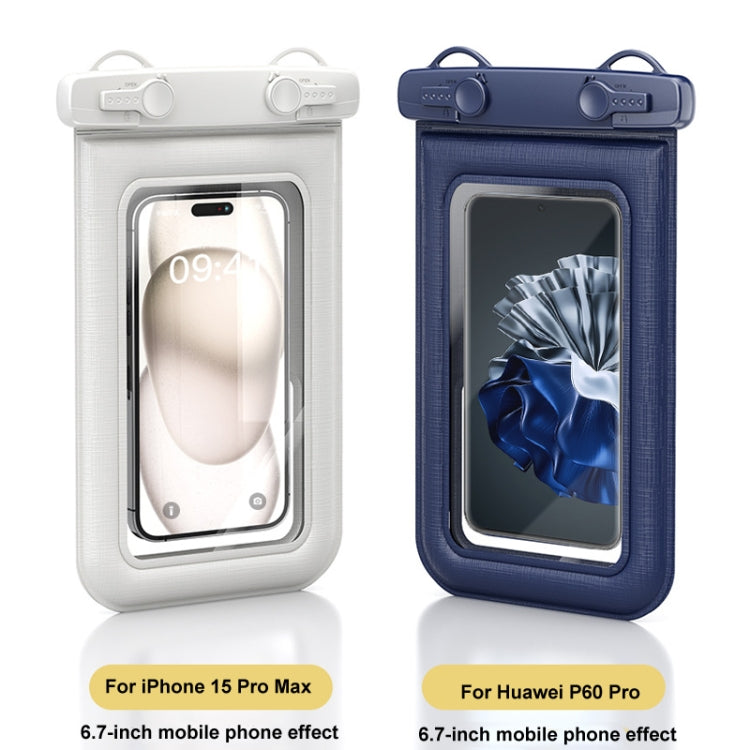IPX8 Mobile Phone Waterproof Bag Sponge Shock Absorption Floating Swimming Phone Case