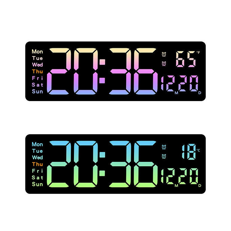 5526 LED Digital Display Electronic Wall Clock Multifunctional Countdown Alarm Clock