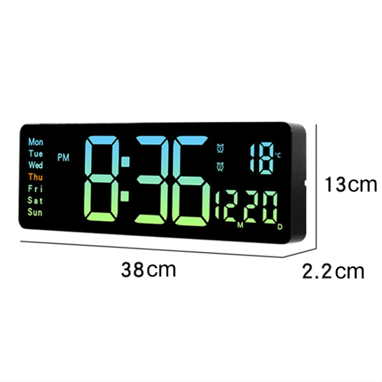 5526 LED Digital Display Electronic Wall Clock Multifunctional Countdown Alarm Clock