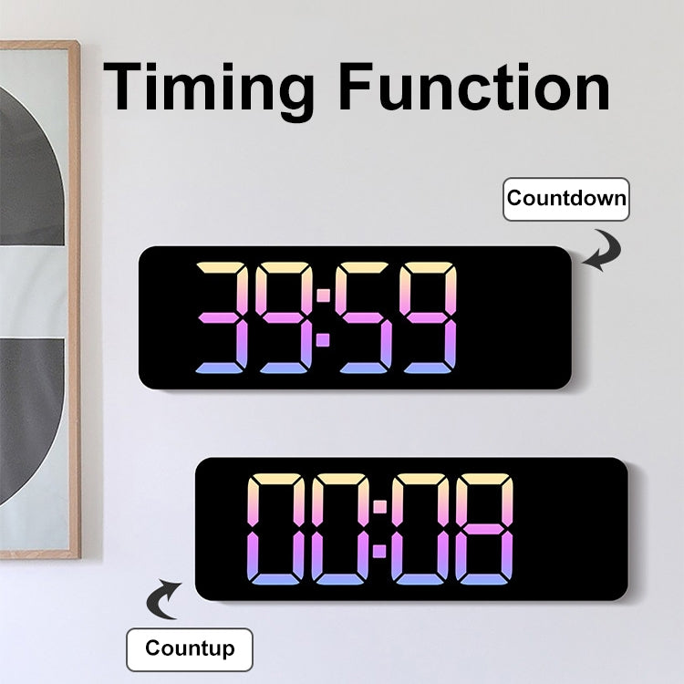 5526 LED Digital Display Electronic Wall Clock Multifunctional Countdown Alarm Clock