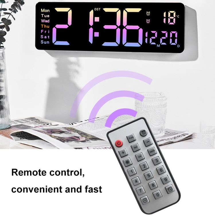 5526 LED Digital Display Electronic Wall Clock Multifunctional Countdown Alarm Clock