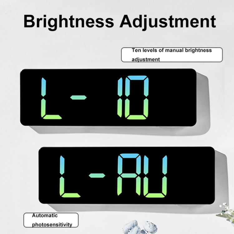 5526 LED Digital Display Electronic Wall Clock Multifunctional Countdown Alarm Clock