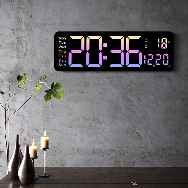 5526 LED Digital Display Electronic Wall Clock Multifunctional Countdown Alarm Clock