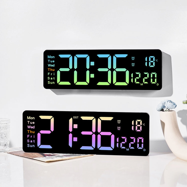 5526 LED Digital Display Electronic Wall Clock Multifunctional Countdown Alarm Clock